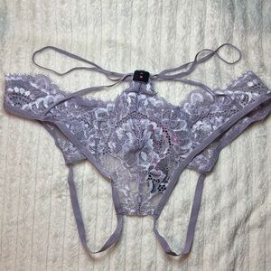 Lavender lace panty NWT